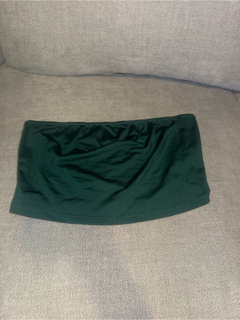 SHEIN Forest Green Tube Mini Skirt